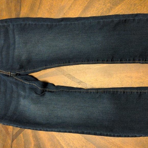 Old Navy Girls Skinny Jeans Size 10-12 Regular Dark Wash Pull-On Jeggings - Picture 5 of 12